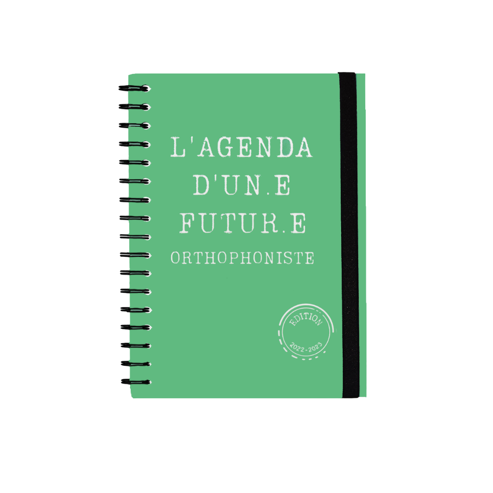 Agenda de stage orthophonique - édition 2022-2023