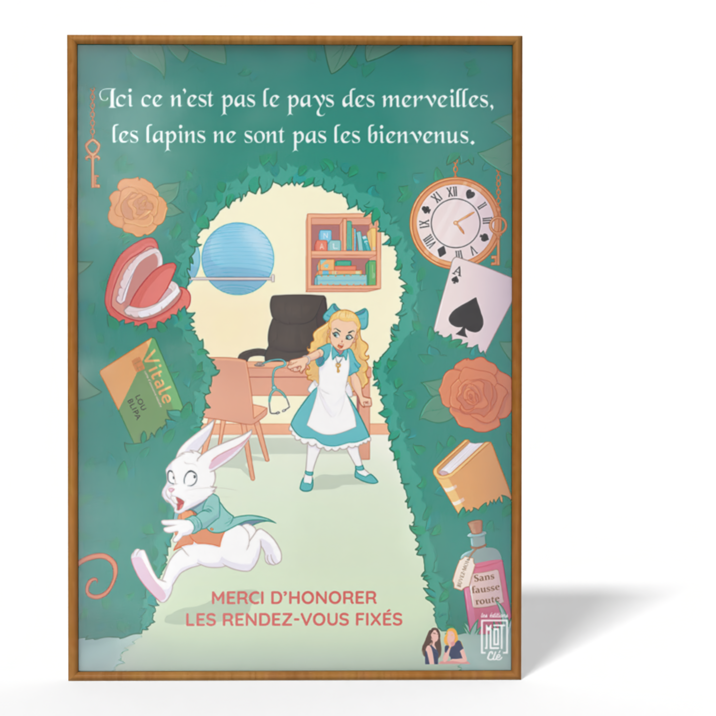 Affiche - Les lapins - Les Paramédicools