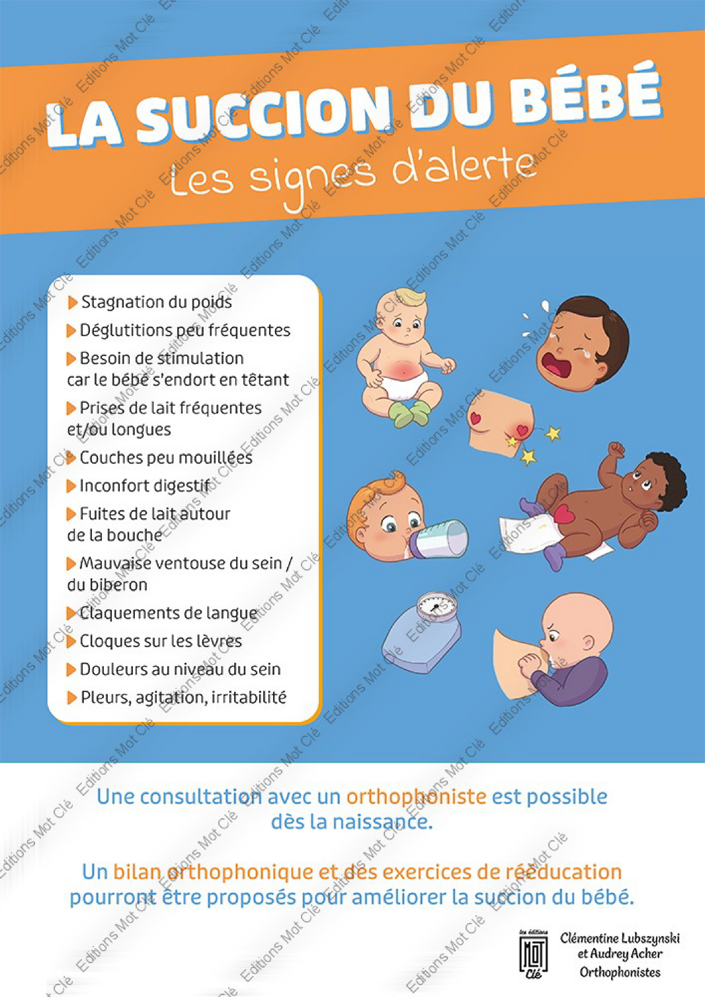 Affiche - La succion du bébé